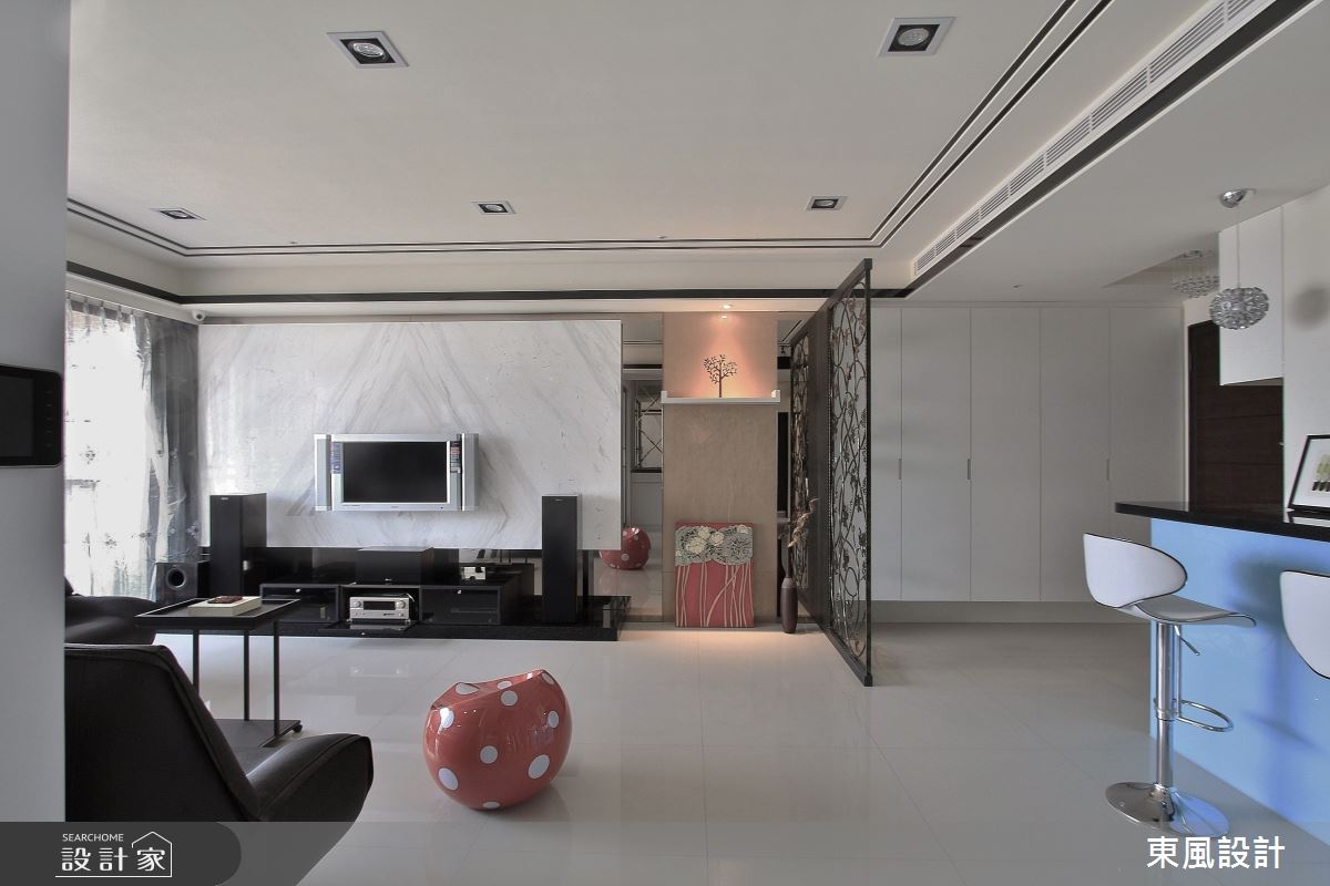 45坪新成屋(5年以下)＿奢華風客廳案例圖片＿東風室內設計＿東風_30之4