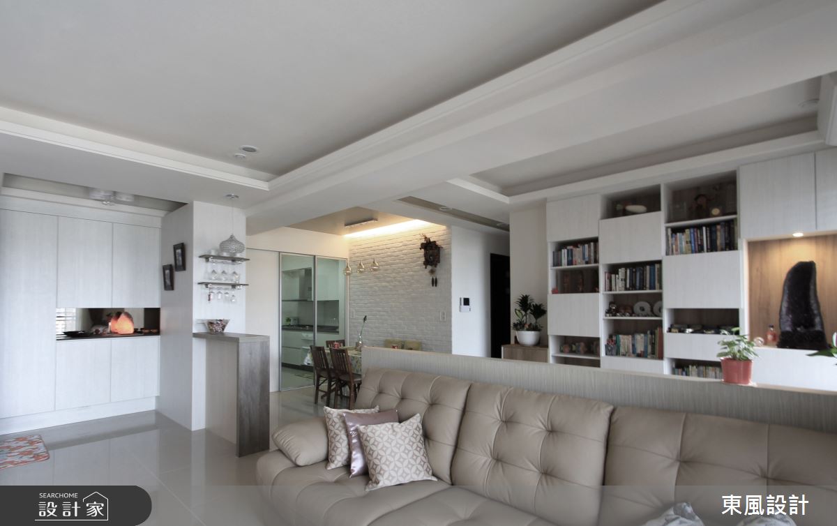 35坪新成屋(5年以下)＿北歐風客廳案例圖片＿東風室內設計＿東風_31之6
