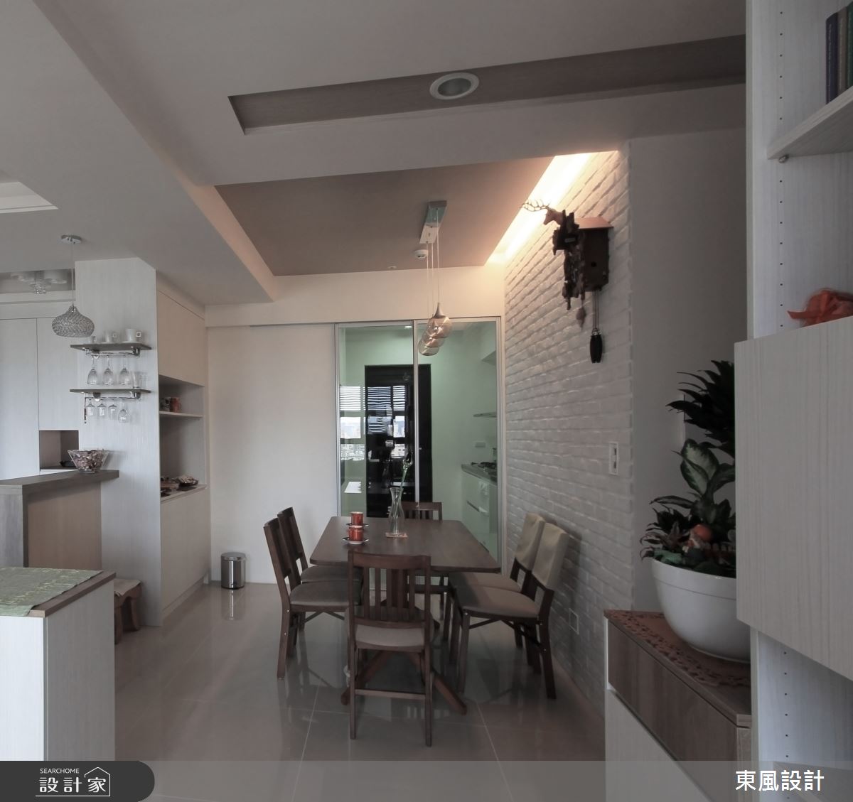 35坪新成屋(5年以下)＿北歐風餐廳案例圖片＿東風室內設計＿東風_31之8
