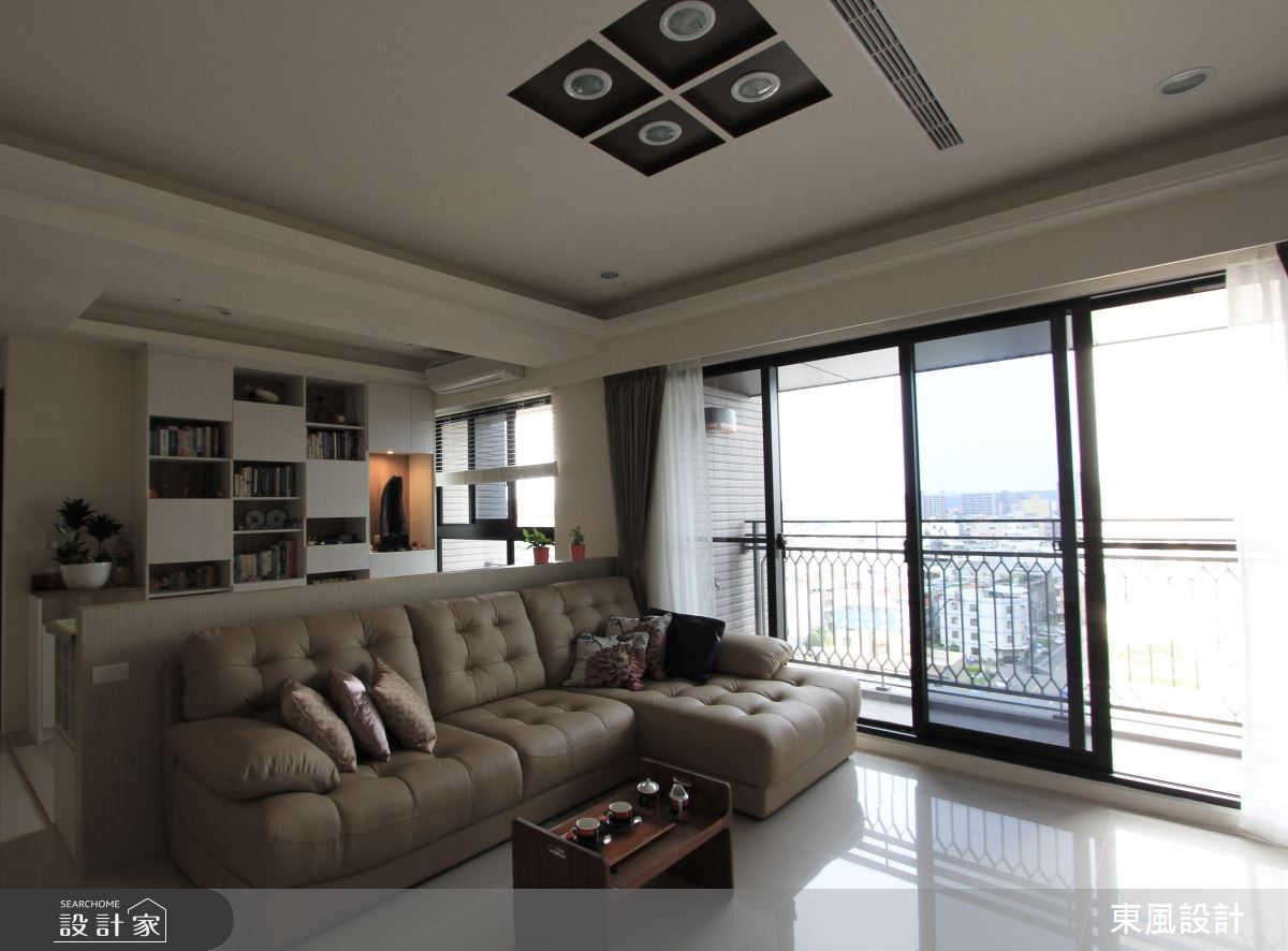 35坪新成屋(5年以下)＿北歐風客廳案例圖片＿東風室內設計＿東風_31之7