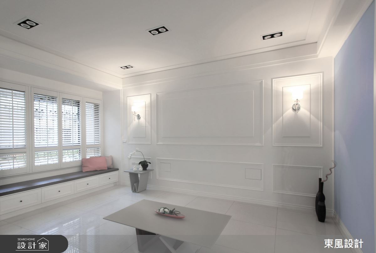 150坪新成屋(5年以下)＿美式風客廳案例圖片＿東風室內設計＿東風_32之5