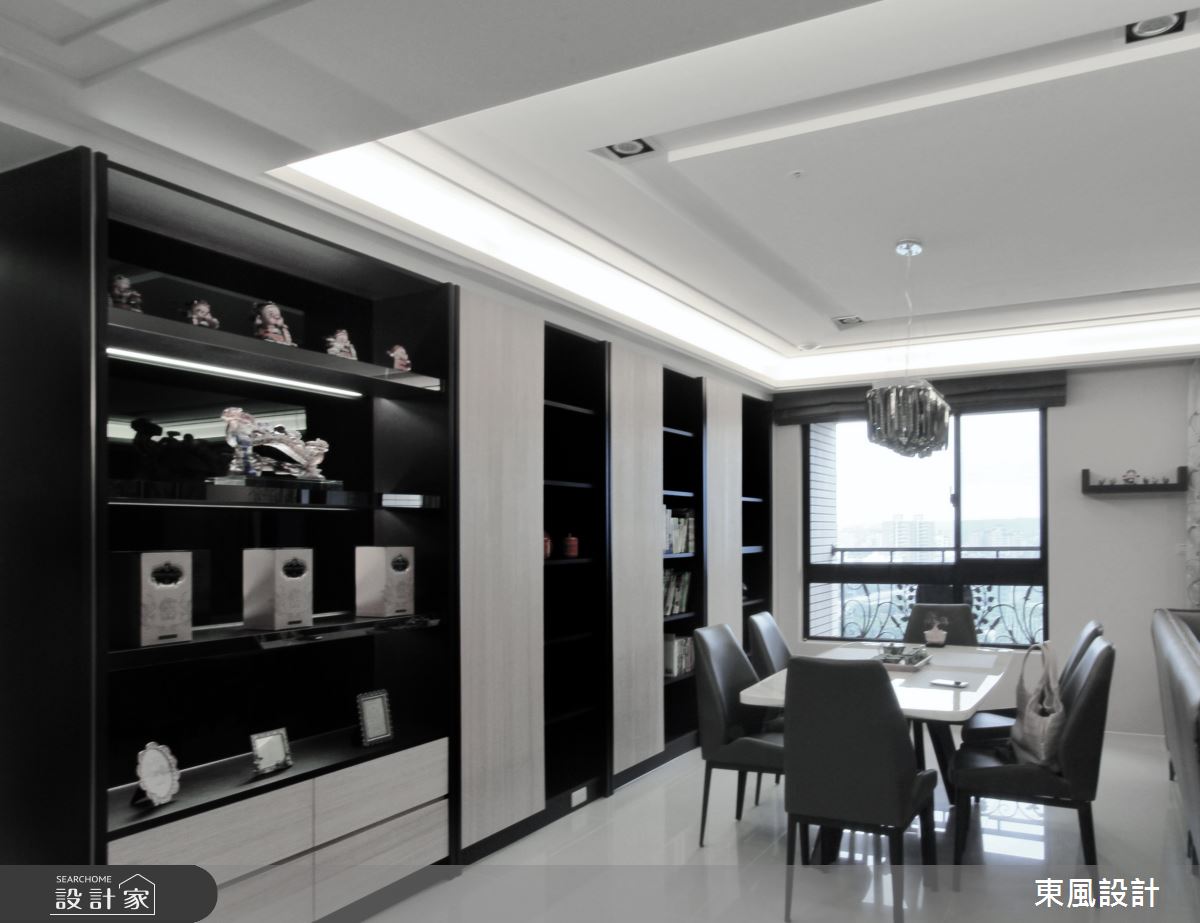 80坪新成屋(5年以下)＿新古典餐廳案例圖片＿東風室內設計＿東風_33之8