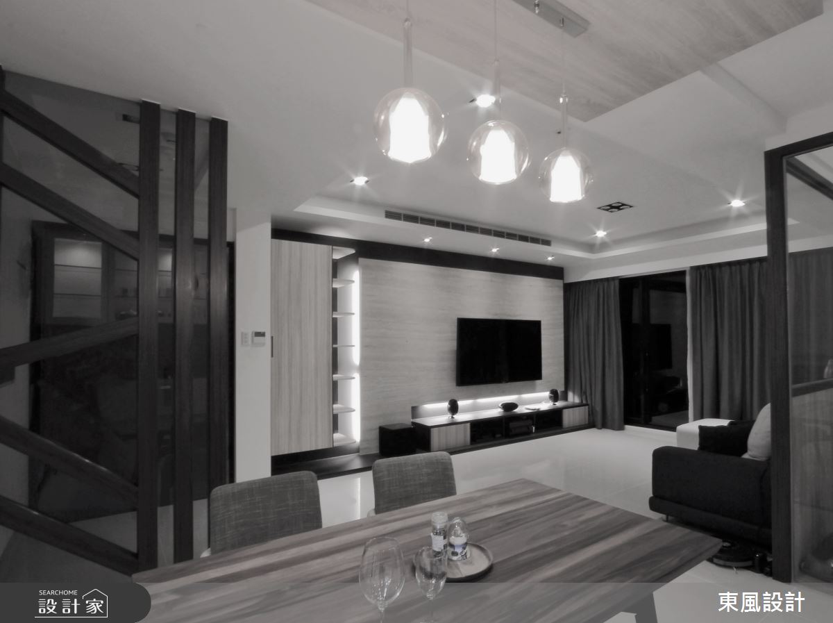 35坪新成屋(5年以下)＿現代風餐廳案例圖片＿東風室內設計＿東風_35之6