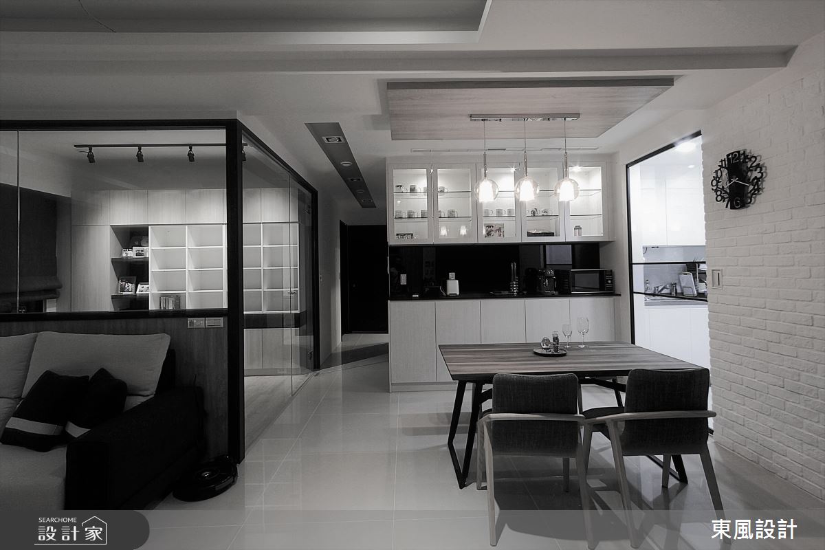 35坪新成屋(5年以下)＿現代風餐廳案例圖片＿東風室內設計＿東風_35之8