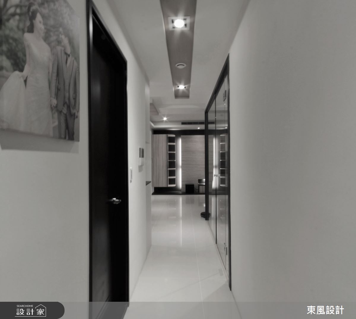 35坪新成屋(5年以下)＿現代風走廊案例圖片＿東風室內設計＿東風_35之10