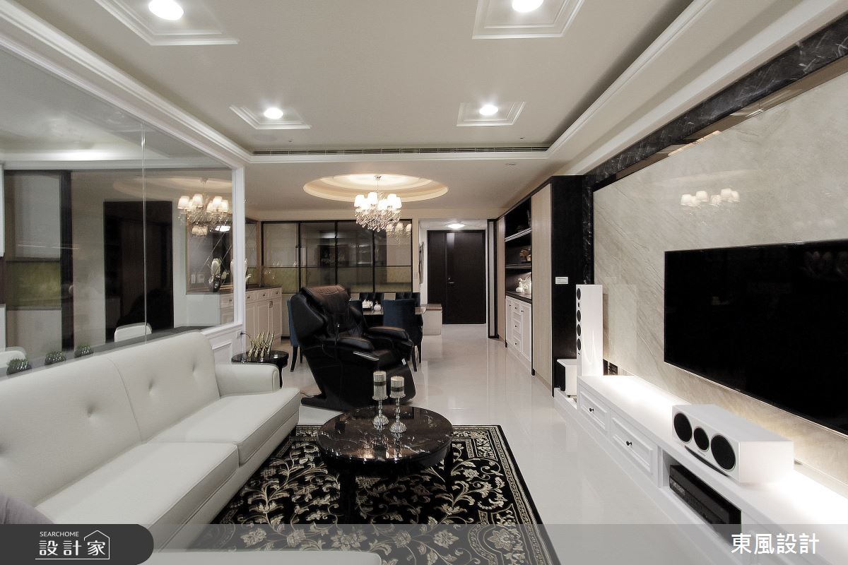 35坪新成屋(5年以下)＿新古典案例圖片＿東風室內設計＿東風_36之3