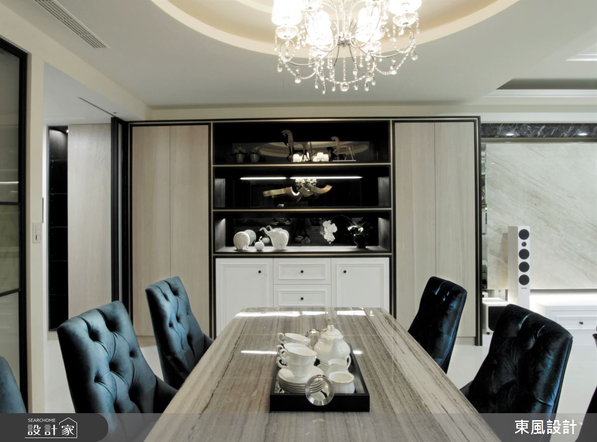 35坪新成屋(5年以下)＿新古典餐廳案例圖片＿東風室內設計＿東風_36之6