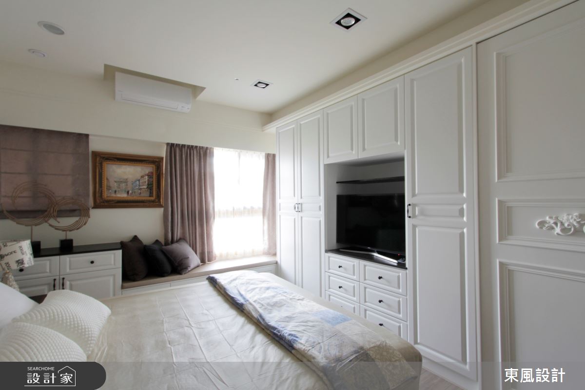 35坪新成屋(5年以下)＿新古典臥室臥榻案例圖片＿東風室內設計＿東風_36之10