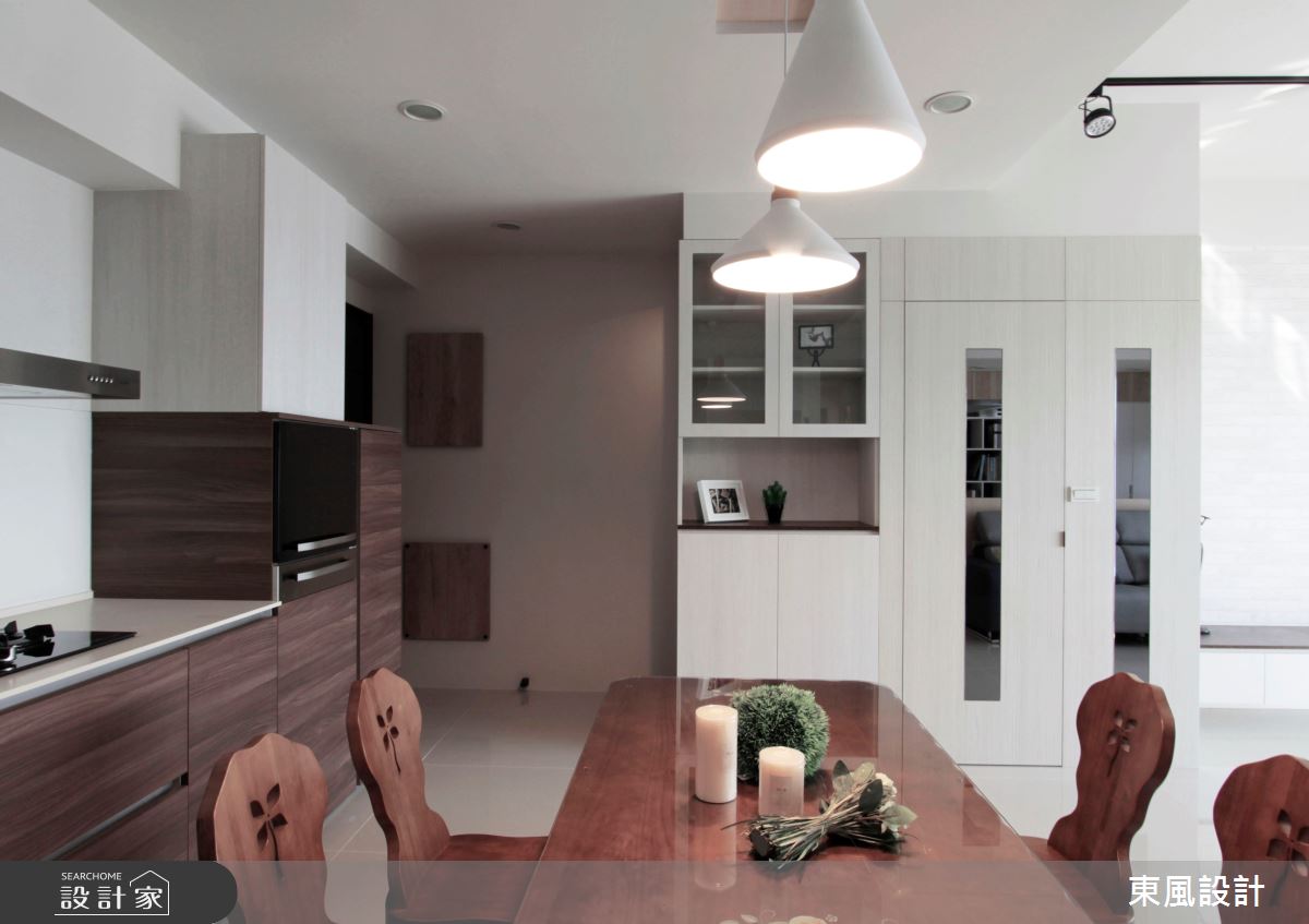 30坪新成屋(5年以下)＿北歐風餐廳案例圖片＿東風室內設計＿東風_37之4
