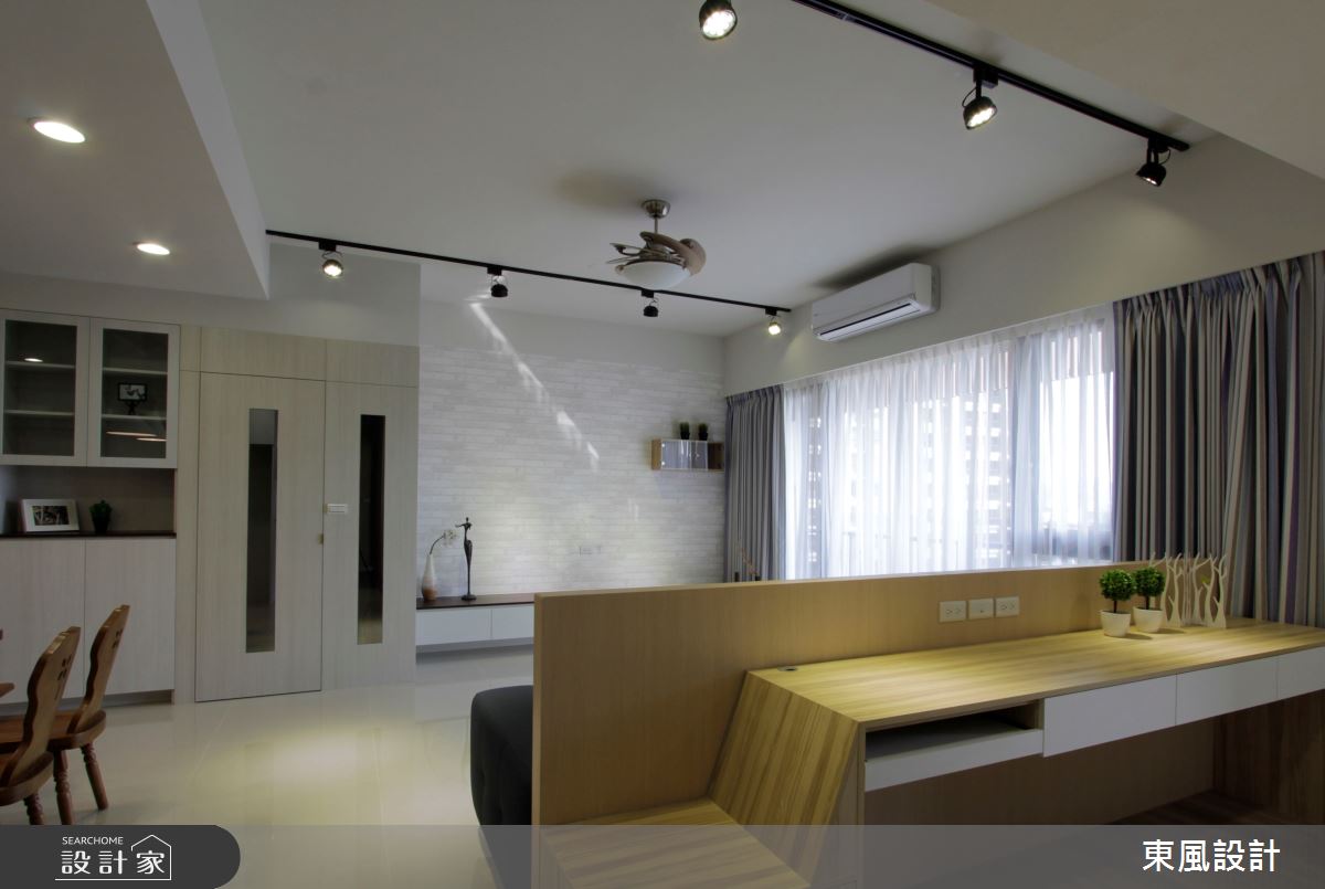 30坪新成屋(5年以下)＿北歐風書房案例圖片＿東風室內設計＿東風_37之8