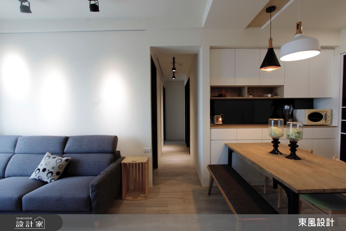 26坪新成屋(5年以下)＿簡約風走廊案例圖片＿東風室內設計＿東風_38之8