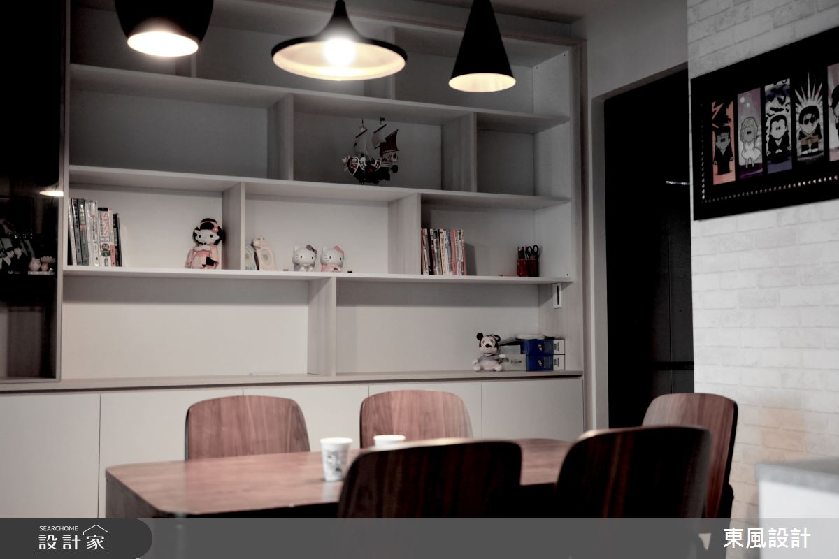 30坪新成屋(5年以下)＿現代風餐廳案例圖片＿東風室內設計＿東風_39_新竹之7