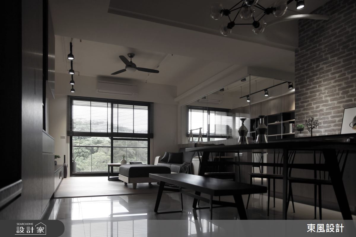 35坪新成屋(5年以下)＿工業風餐廳案例圖片＿東風室內設計＿東風_40之2