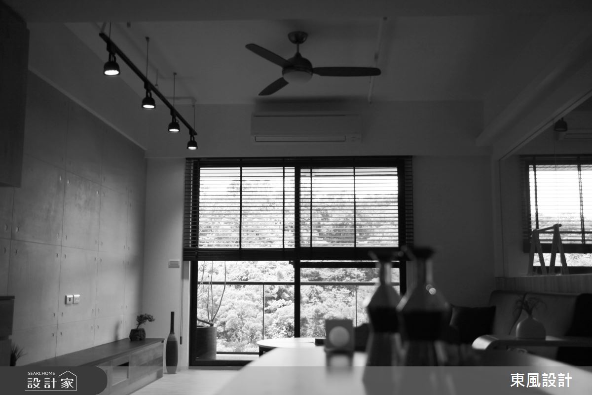 35坪新成屋(5年以下)＿工業風客廳案例圖片＿東風室內設計＿東風_40之8