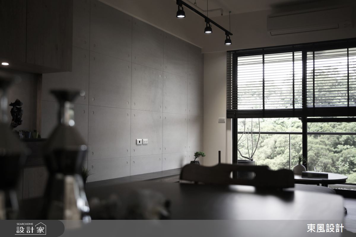 35坪新成屋(5年以下)＿工業風客廳案例圖片＿東風室內設計＿東風_40之7