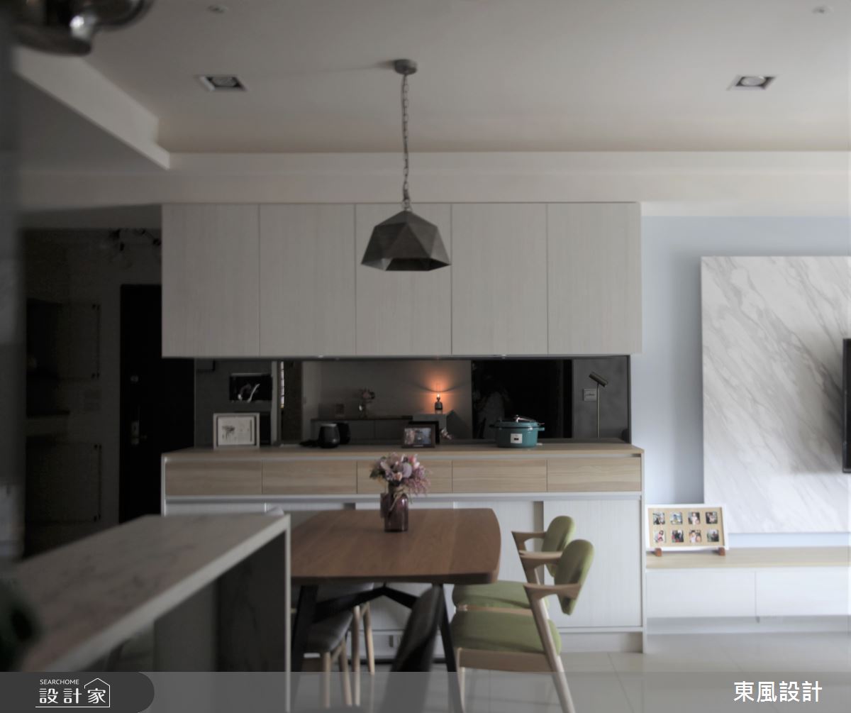 25坪新成屋(5年以下)＿休閒風餐廳案例圖片＿東風室內設計＿東風_42之8