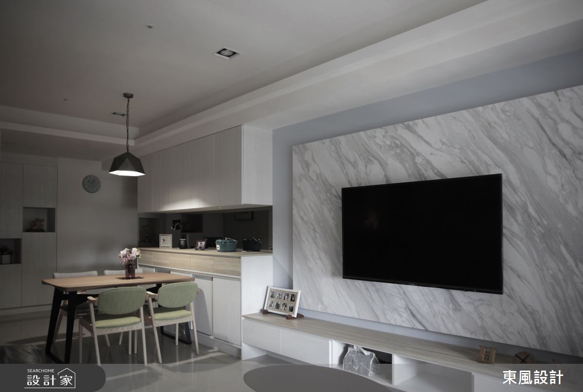 25坪新成屋(5年以下)＿休閒風餐廳案例圖片＿東風室內設計＿東風_42之2