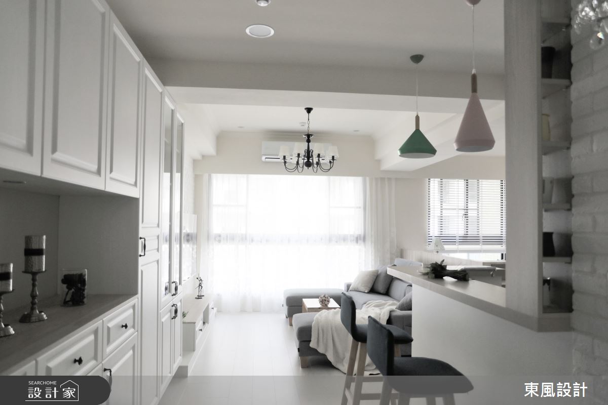 35坪新成屋(5年以下)＿美式風餐廳案例圖片＿東風室內設計＿東風_44_新竹之1