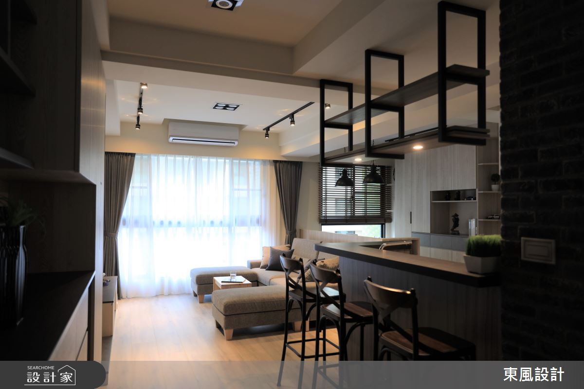 35坪新成屋(5年以下)＿工業風餐廳案例圖片＿東風室內設計＿東風_45_新竹之1