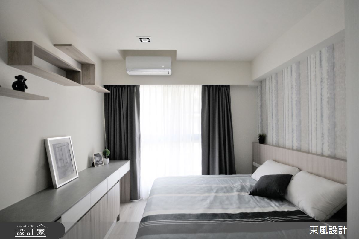 35坪新成屋(5年以下)＿工業風臥室案例圖片＿東風室內設計＿東風_45_新竹之11