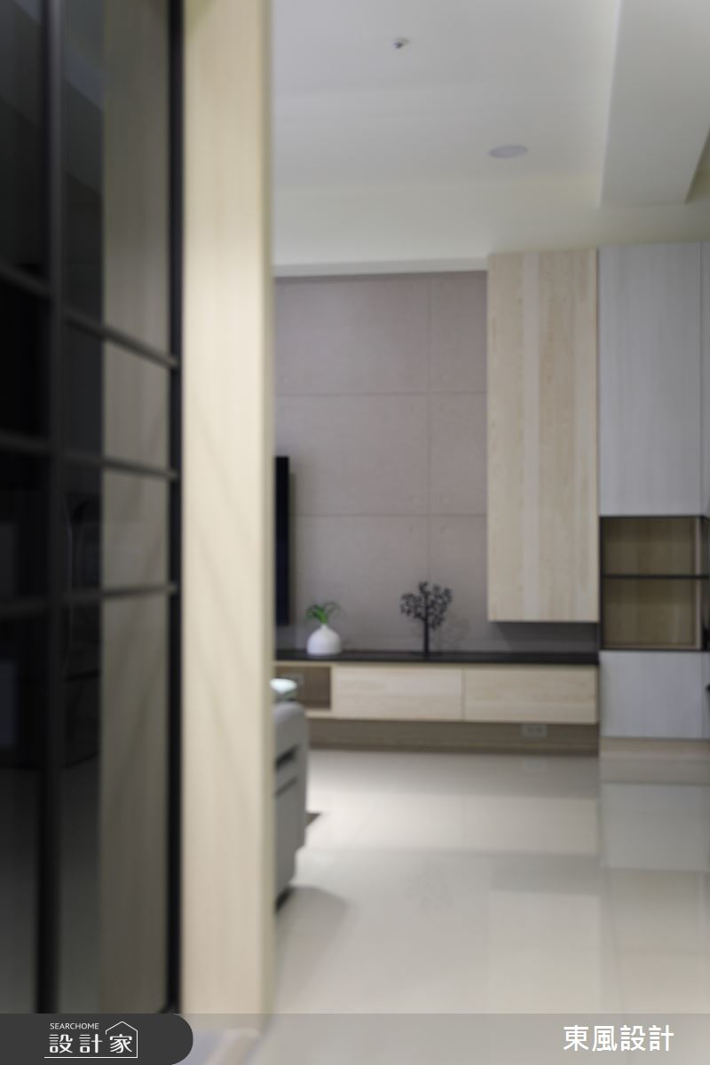 30坪新成屋(5年以下)＿現代風客廳案例圖片＿東風室內設計＿東風_46_新竹之6