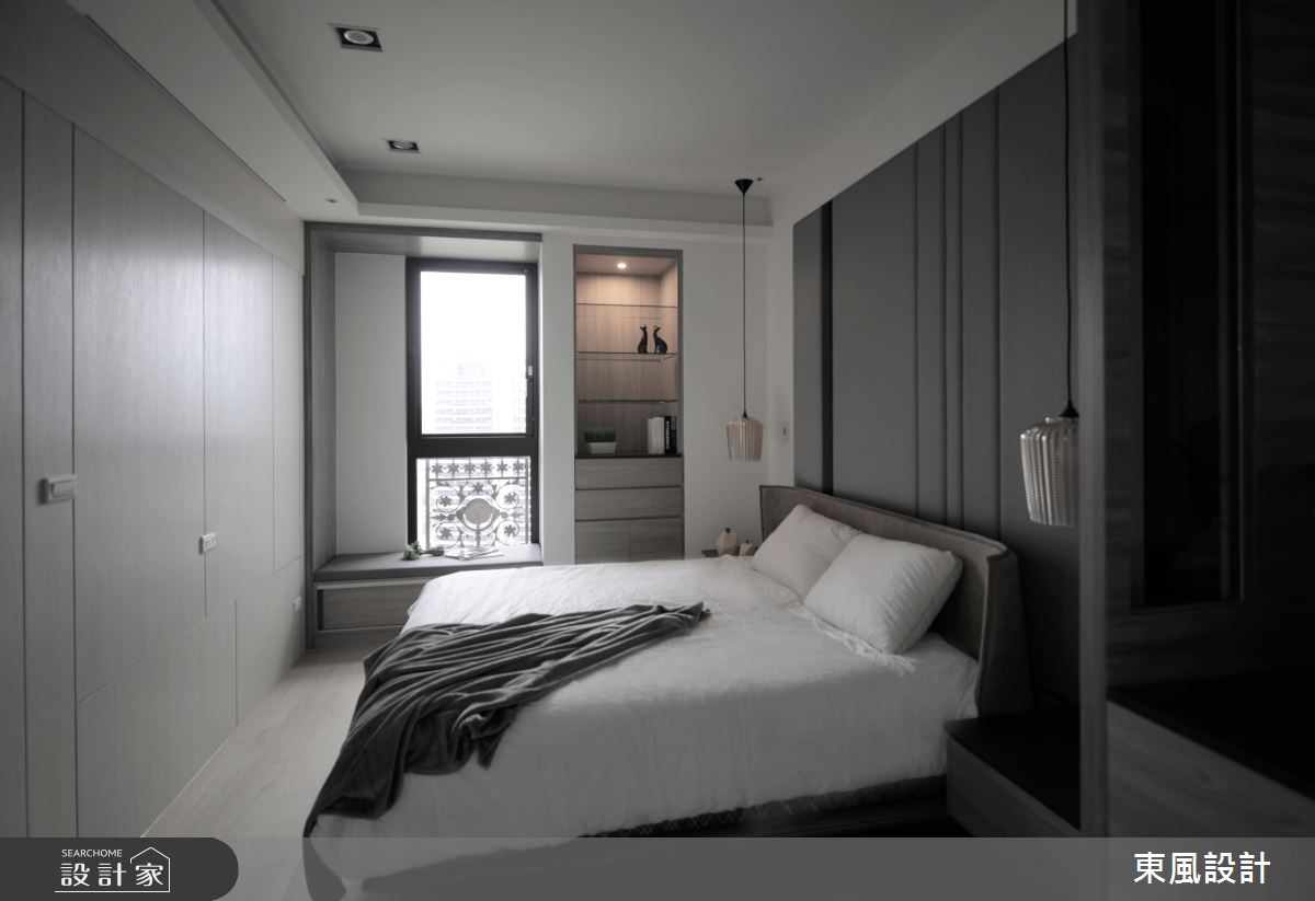 45坪新成屋(5年以下)＿現代風臥室案例圖片＿東風室內設計＿東風_47_新竹之10