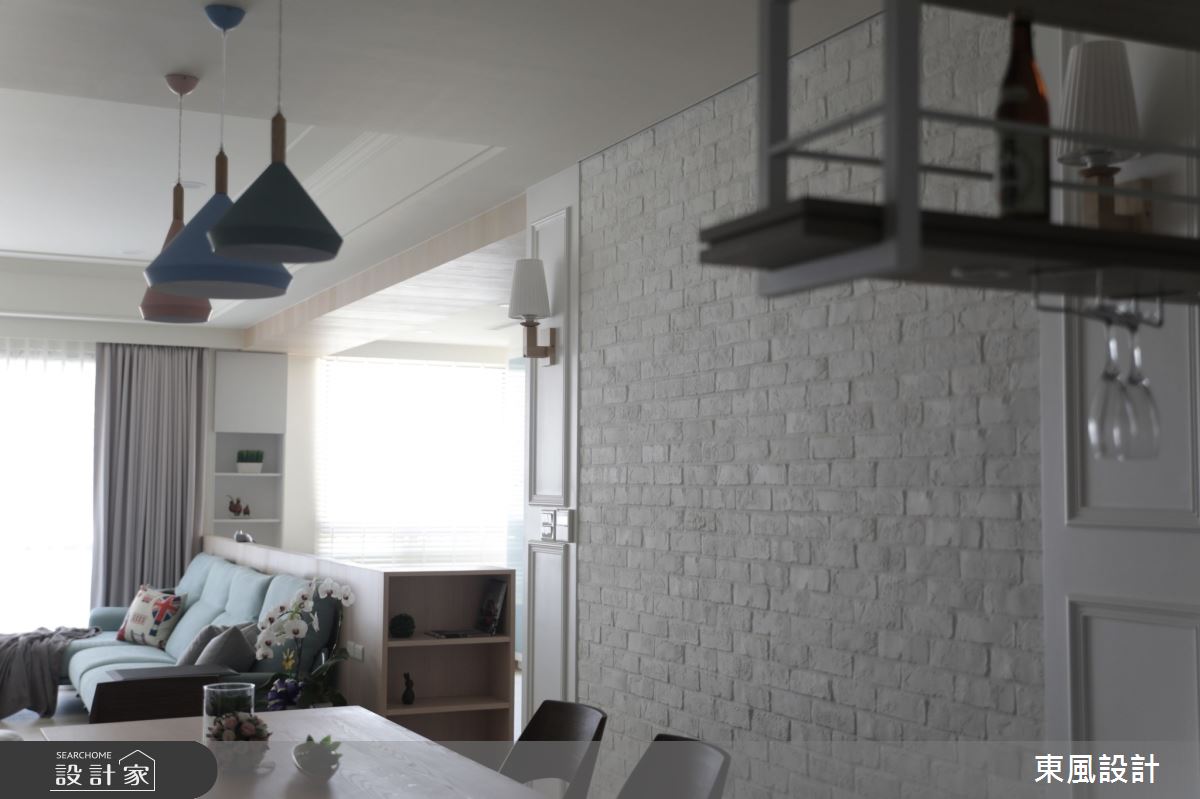 50坪新成屋(5年以下)＿北歐風廚房案例圖片＿東風室內設計＿東風_50_新竹之10