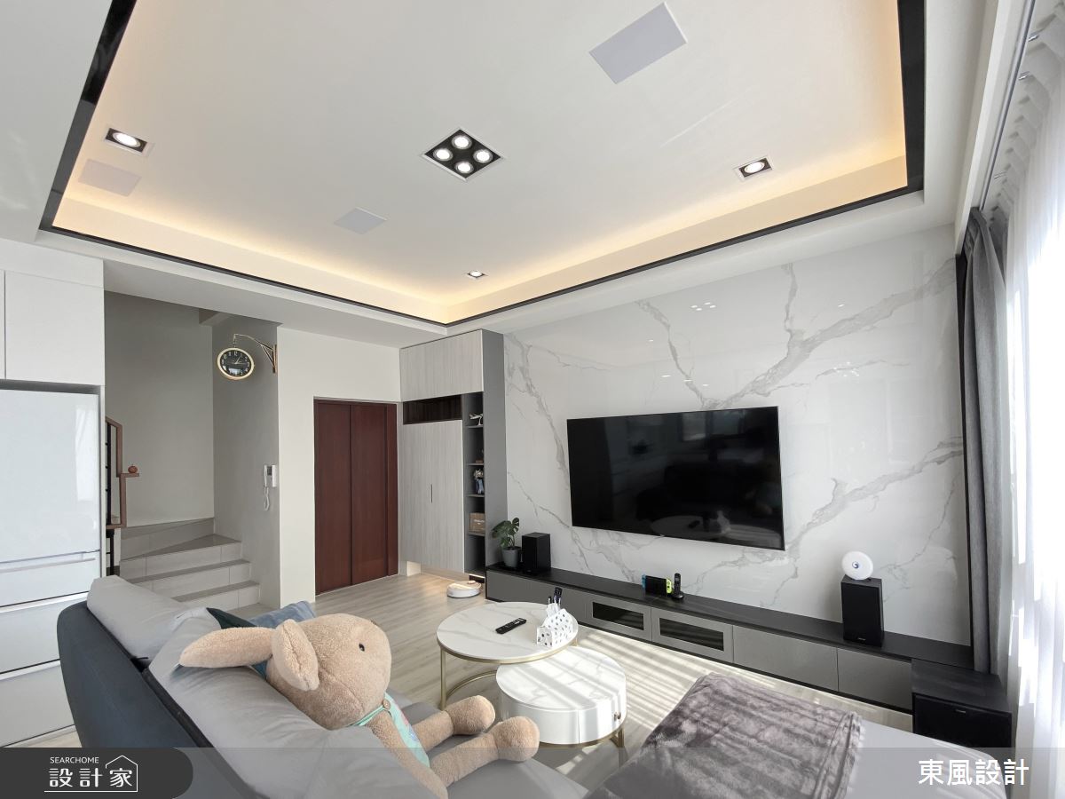 80坪新成屋(5年以下)＿現代風客廳案例圖片＿東風室內設計＿東風_52_新竹之6