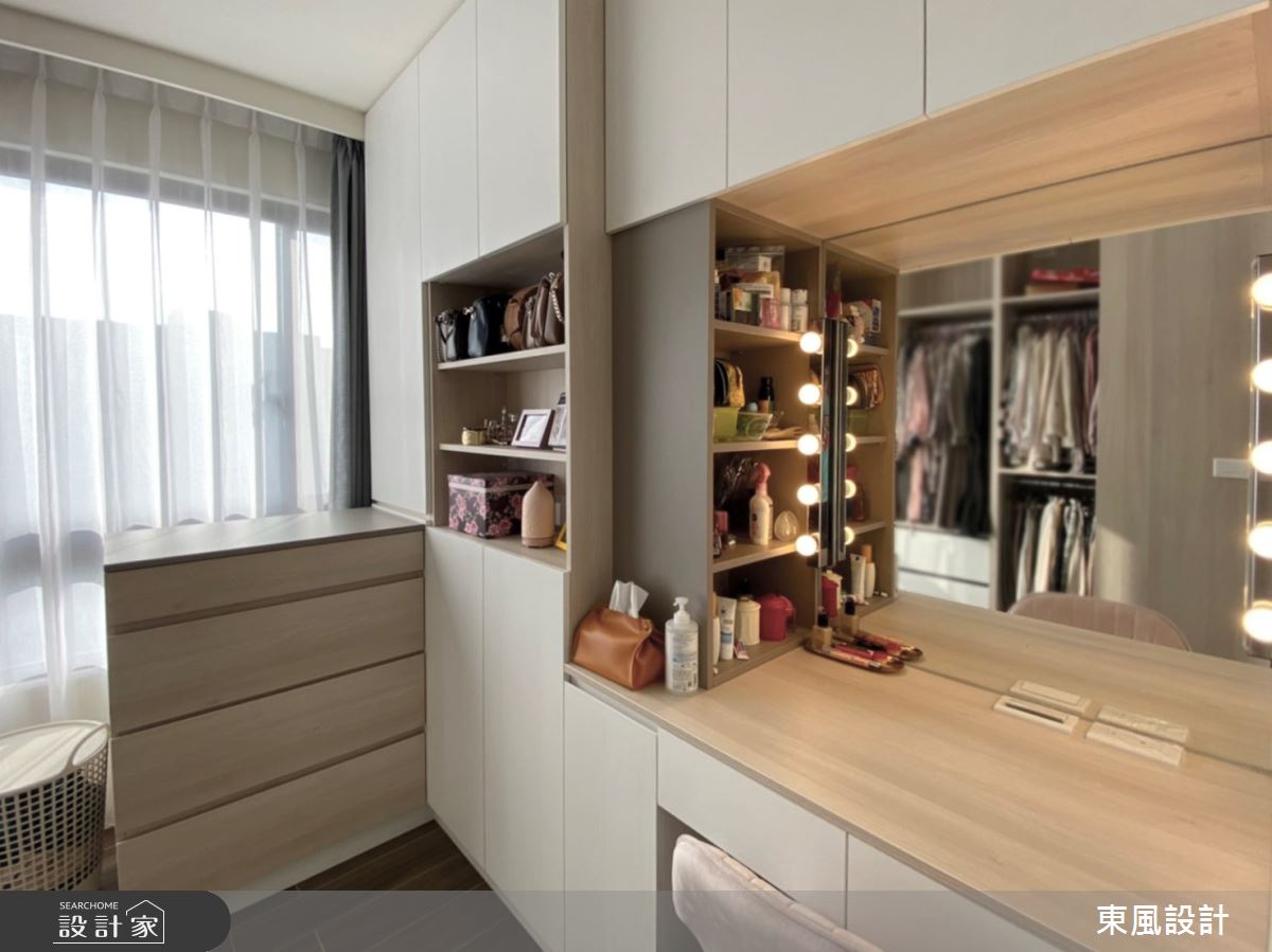 80坪新成屋(5年以下)＿現代風更衣間案例圖片＿東風室內設計＿東風_52_新竹之15