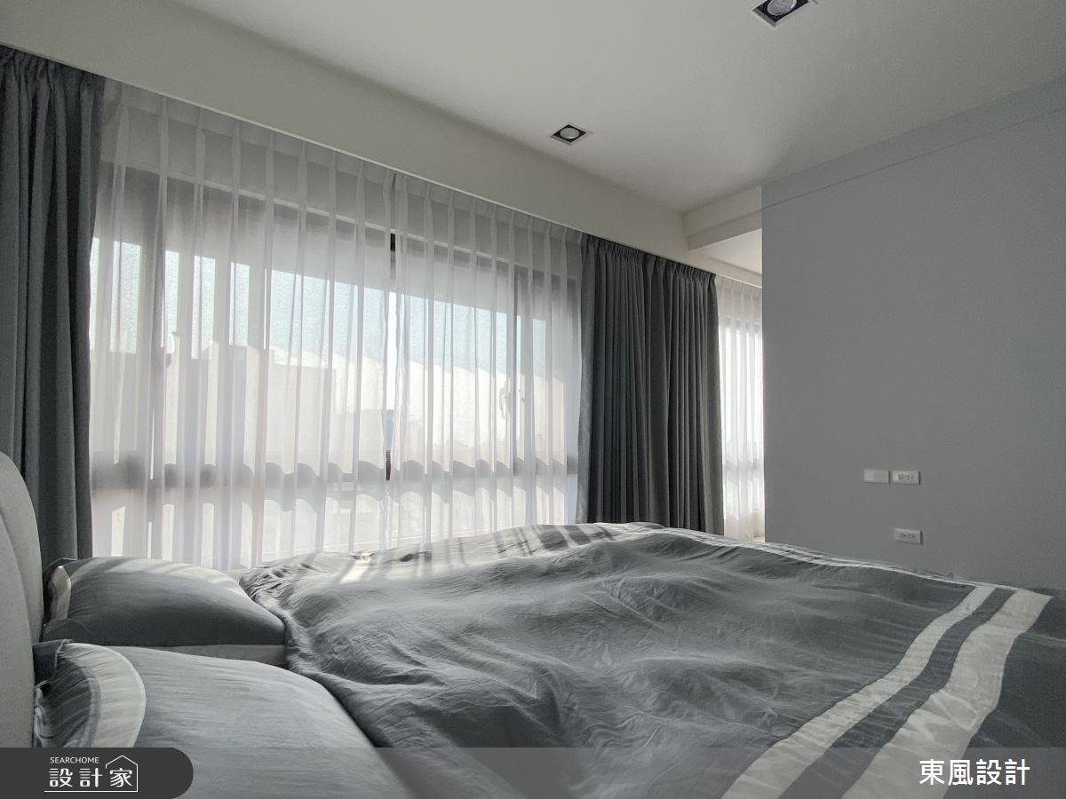 80坪新成屋(5年以下)＿現代風臥室案例圖片＿東風室內設計＿東風_52_新竹之13