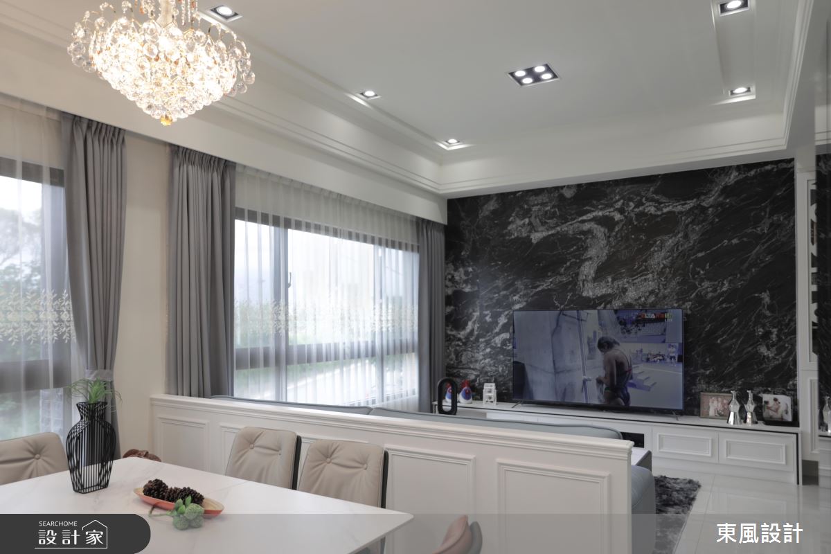 80坪新成屋(5年以下)＿新古典餐廳案例圖片＿東風室內設計＿東風_53_新竹之10