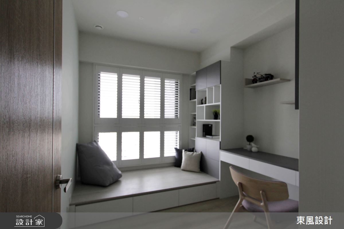 20坪新成屋(5年以下)＿現代風臥室案例圖片＿東風室內設計＿東風_57_新竹之10