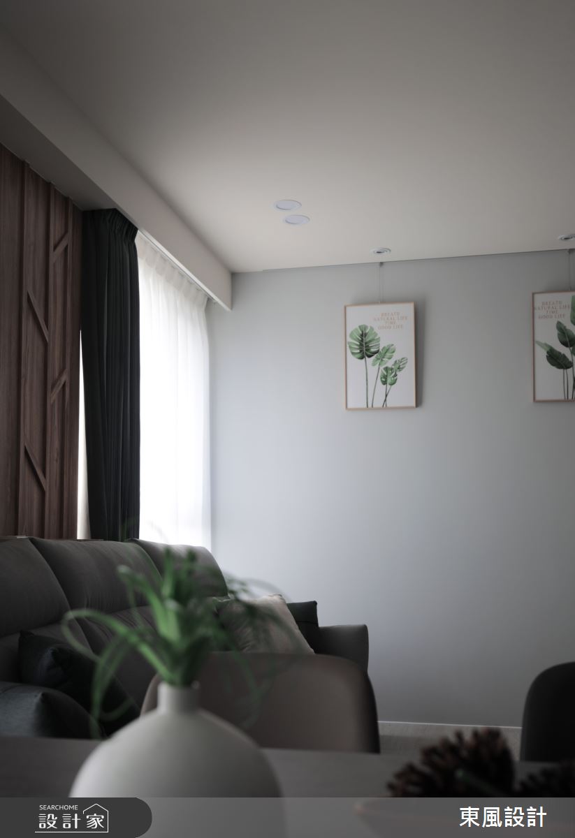 30坪新成屋(5年以下)＿現代風客廳案例圖片＿東風室內設計＿東風_58_新竹之9