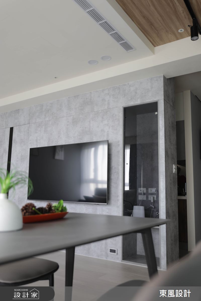 30坪新成屋(5年以下)＿現代風客廳餐廳案例圖片＿東風室內設計＿東風_58_新竹之12