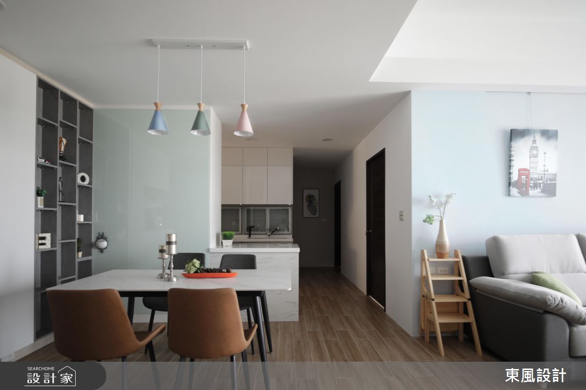 30坪新成屋(5年以下)＿北歐風餐廳案例圖片＿東風室內設計＿東風_60_新竹之8