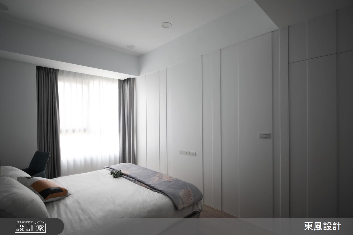 30坪新成屋(5年以下)＿北歐風臥室案例圖片＿東風室內設計＿東風_60_新竹之15
