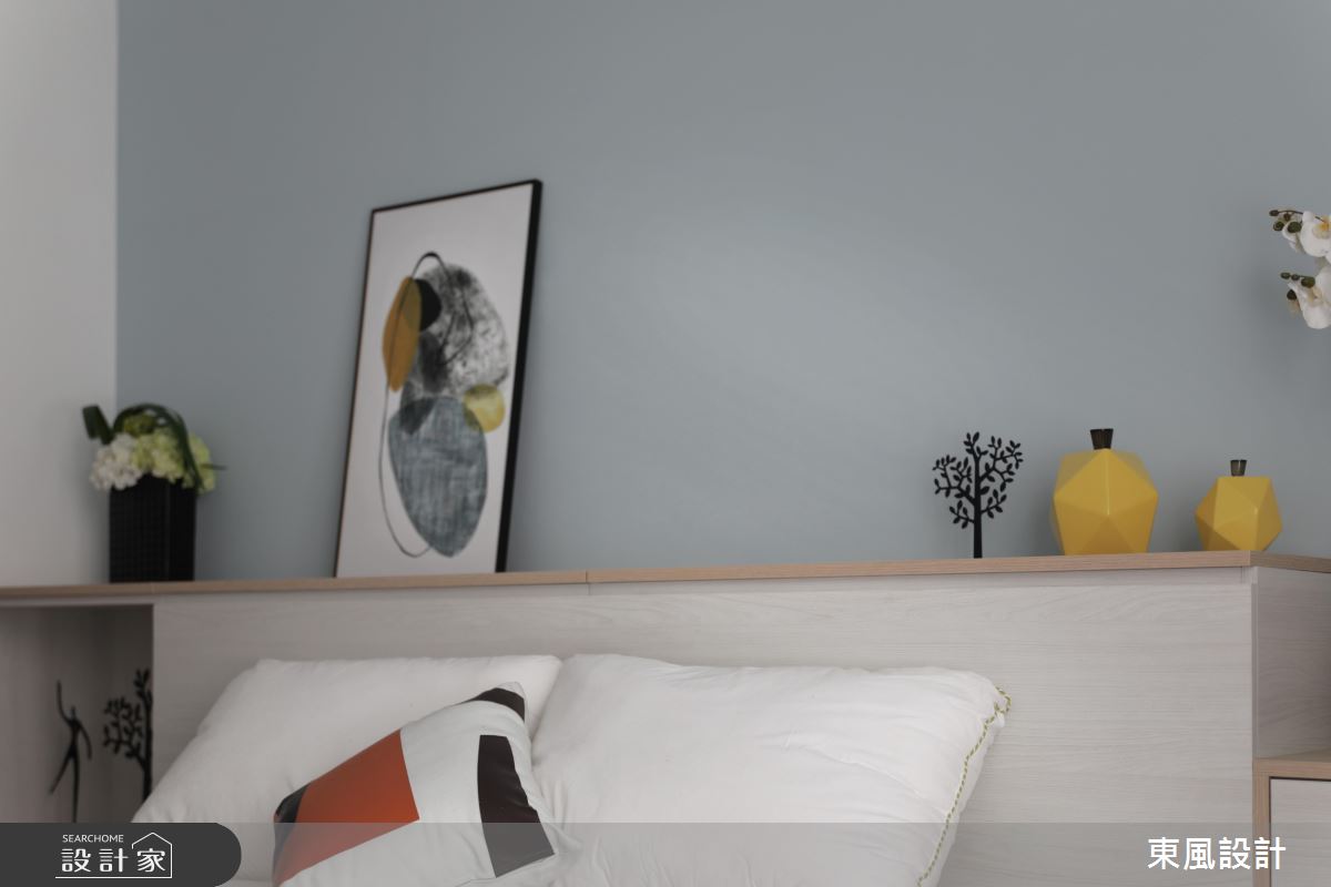 30坪新成屋(5年以下)＿北歐風臥室案例圖片＿東風室內設計＿東風_60_新竹之14