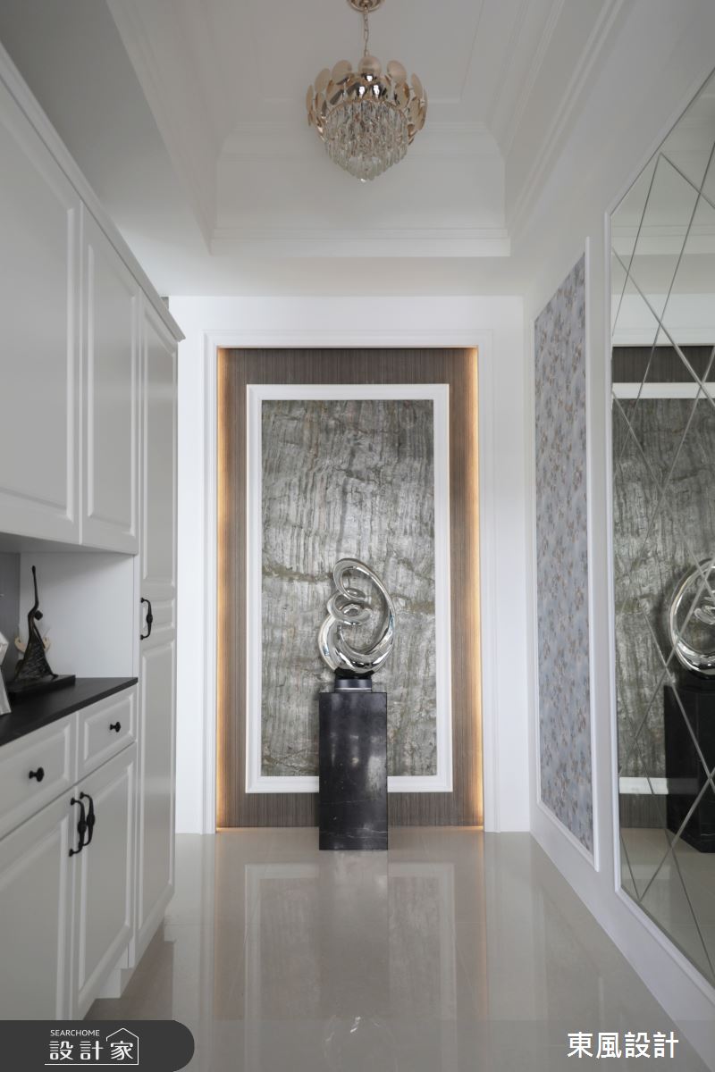 130坪新成屋(5年以下)＿新古典玄關案例圖片＿東風室內設計＿東風_61_新竹之1