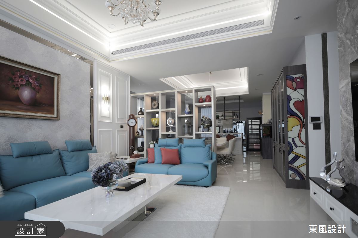 130坪新成屋(5年以下)＿新古典客廳案例圖片＿東風室內設計＿東風_61_新竹之4