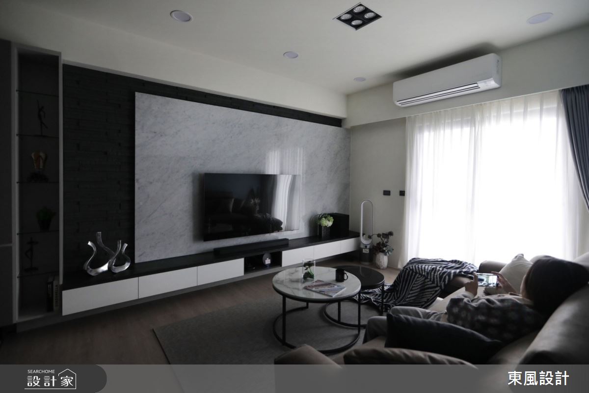 30坪新成屋(5年以下)＿現代風客廳案例圖片＿東風室內設計＿東風_63_苗栗之7