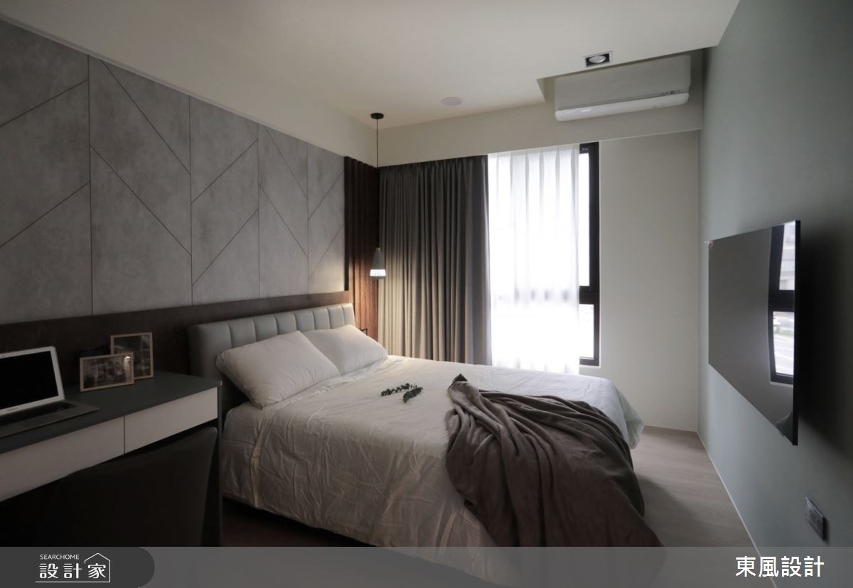 30坪新成屋(5年以下)＿現代風臥室案例圖片＿東風室內設計＿東風_63_苗栗之12