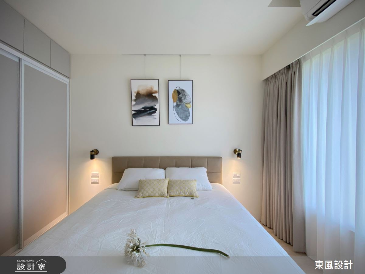 26坪新成屋(5年以下)＿現代風臥室案例圖片＿東風室內設計＿東風_64_新竹之14