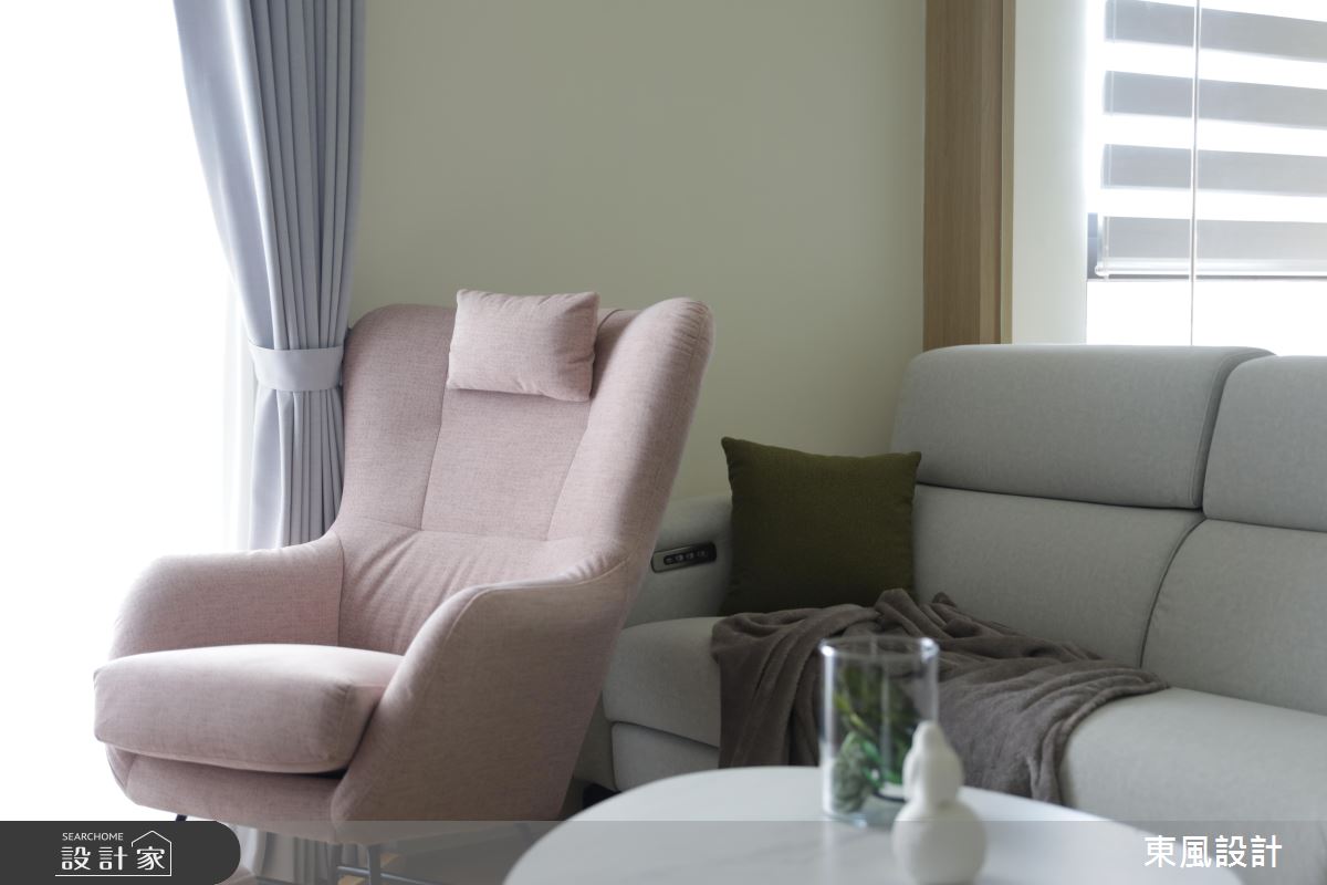 30坪新成屋(5年以下)＿北歐風客廳案例圖片＿東風室內設計＿東風_65_新竹之8