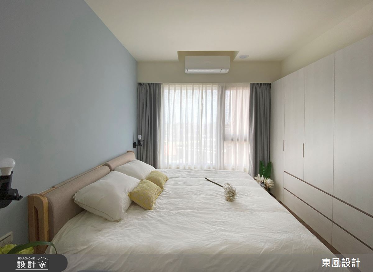 30坪新成屋(5年以下)＿北歐風臥室案例圖片＿東風室內設計＿東風_65_新竹之16