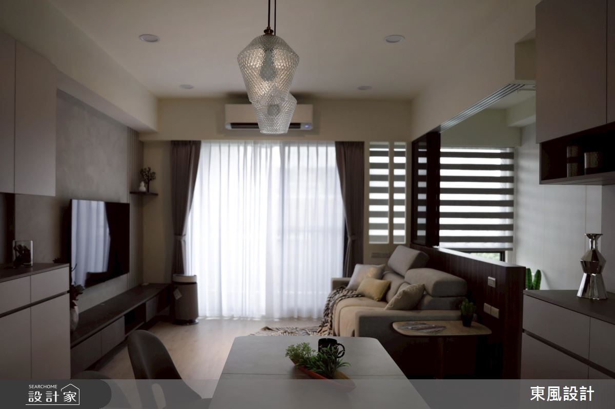 26坪新成屋(5年以下)＿現代風客廳餐廳案例圖片＿東風室內設計＿東風_68_新竹之7