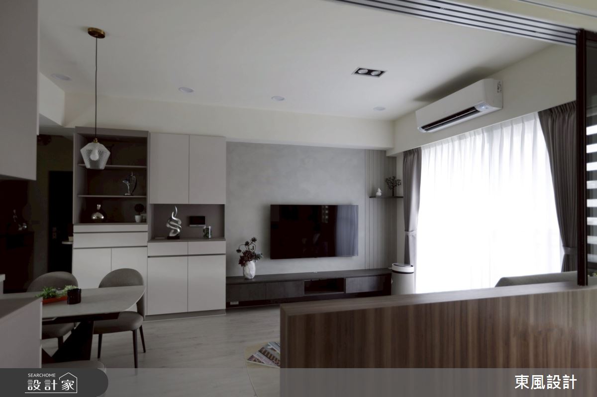 26坪新成屋(5年以下)＿現代風客廳餐廳案例圖片＿東風室內設計＿東風_68_新竹之10