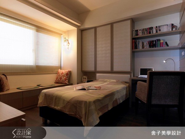 33坪新成屋(5年以下)＿新中式風臥室案例圖片＿舍子美學設計＿舍子美學_06之8