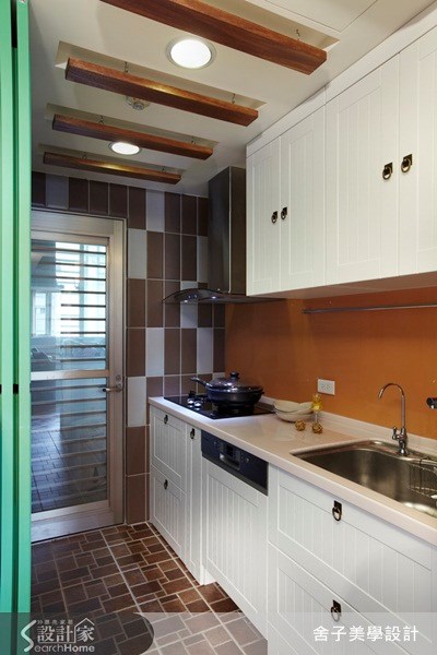24坪中古屋(5~15年)＿鄉村風廚房案例圖片＿舍子美學設計＿舍子美學_07之10