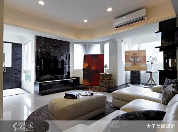 33坪中古屋(5~15年)＿現代風客廳案例圖片＿舍子美學設計＿舍子美學_08之1