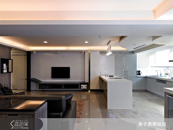 48坪老屋(16~30年)＿現代風客廳案例圖片＿舍子美學設計＿舍子美學_12之6